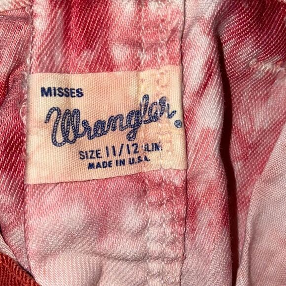 Vintage Wrangler Tie-Dye Jeans slim 11/12 (Juniors) - Picture 5 of 5
